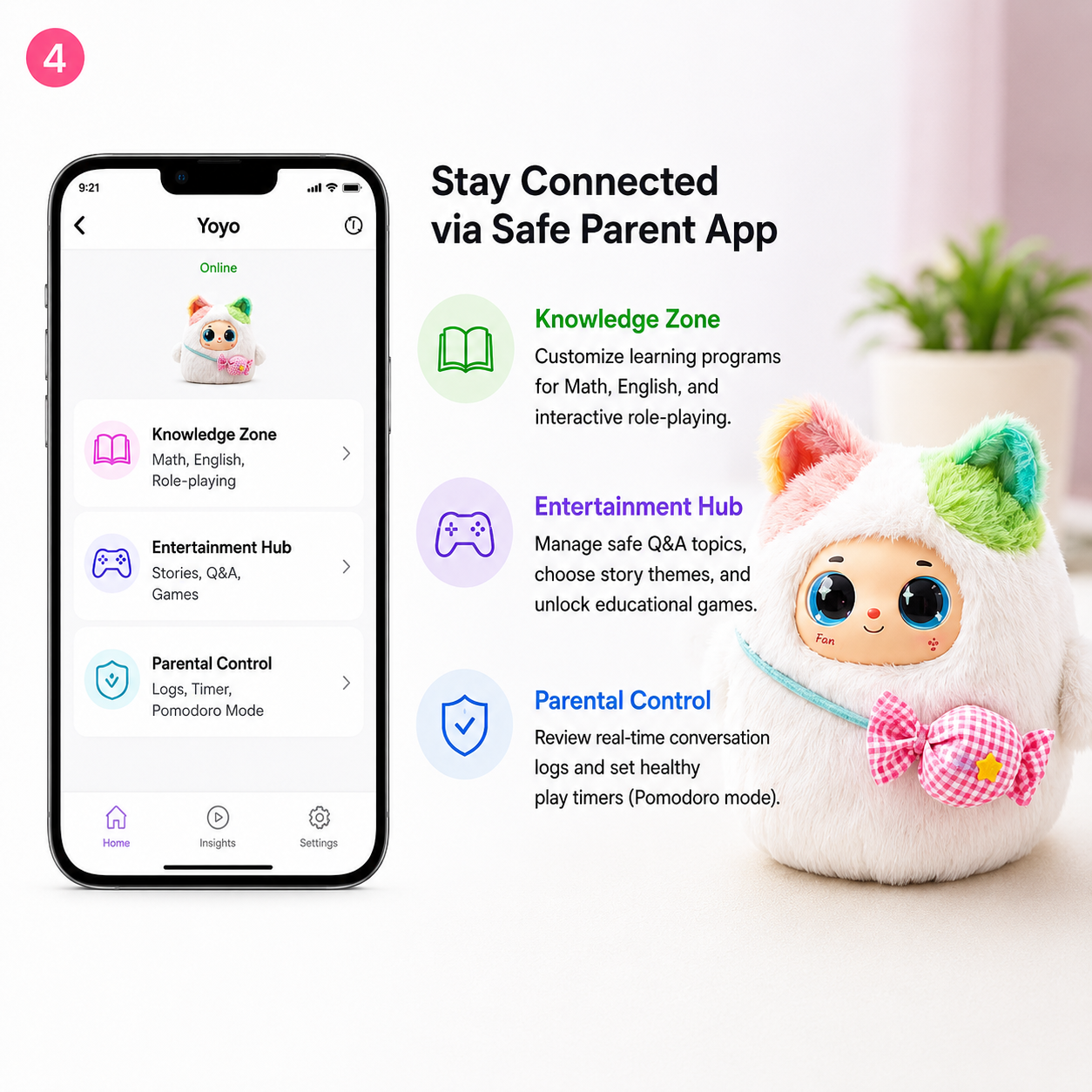 Yoyo™ — Smart Interactive AI Companion with Emotional LCD Eyes